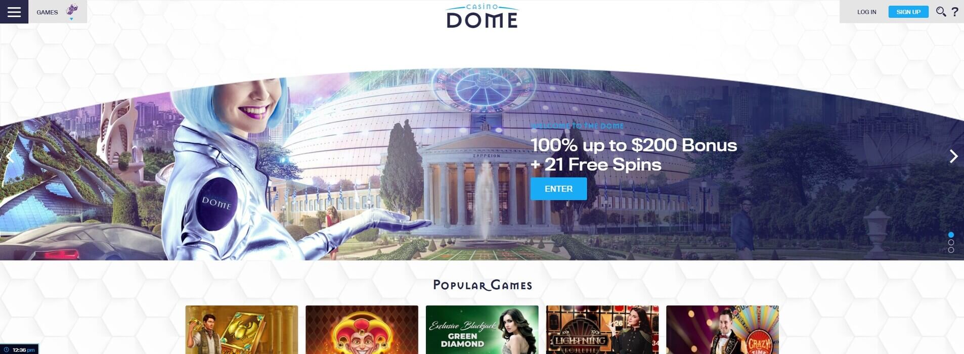 casinodome.com - Website Review