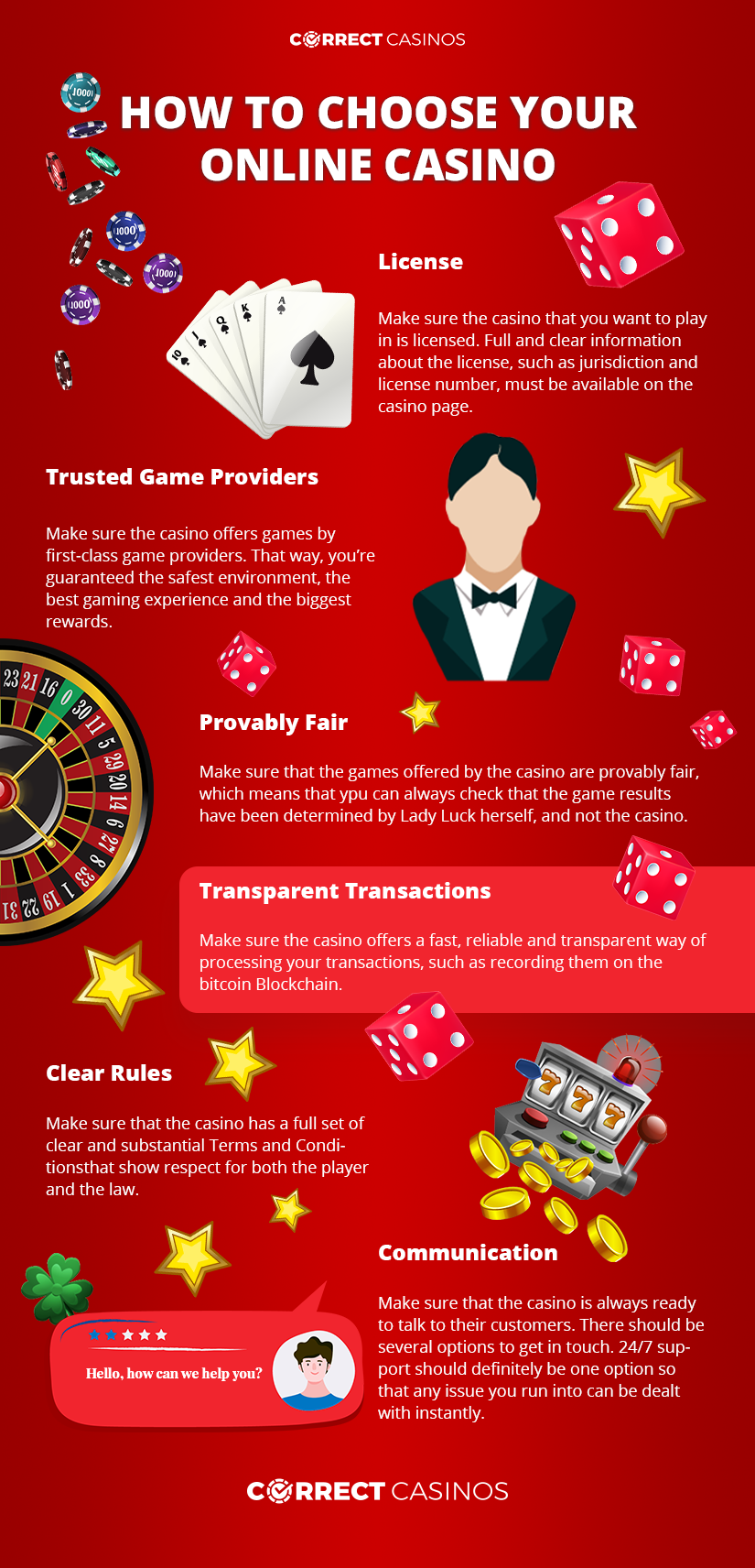 How to choose the right online casino