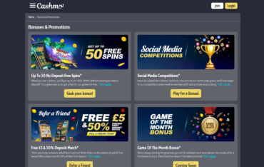 Cashmo Casino promotions