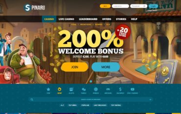 Spinaru casino website review