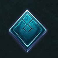 Mystic Wheel blue winning symbol