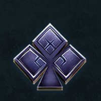 Mystic Wheel purple winning symbol