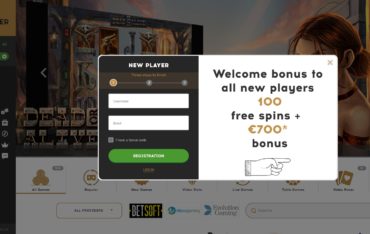Bootlegger Casino-sign up