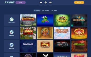 Casoo-games selection