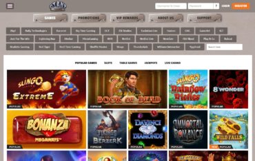 GIANT Casino-games selection