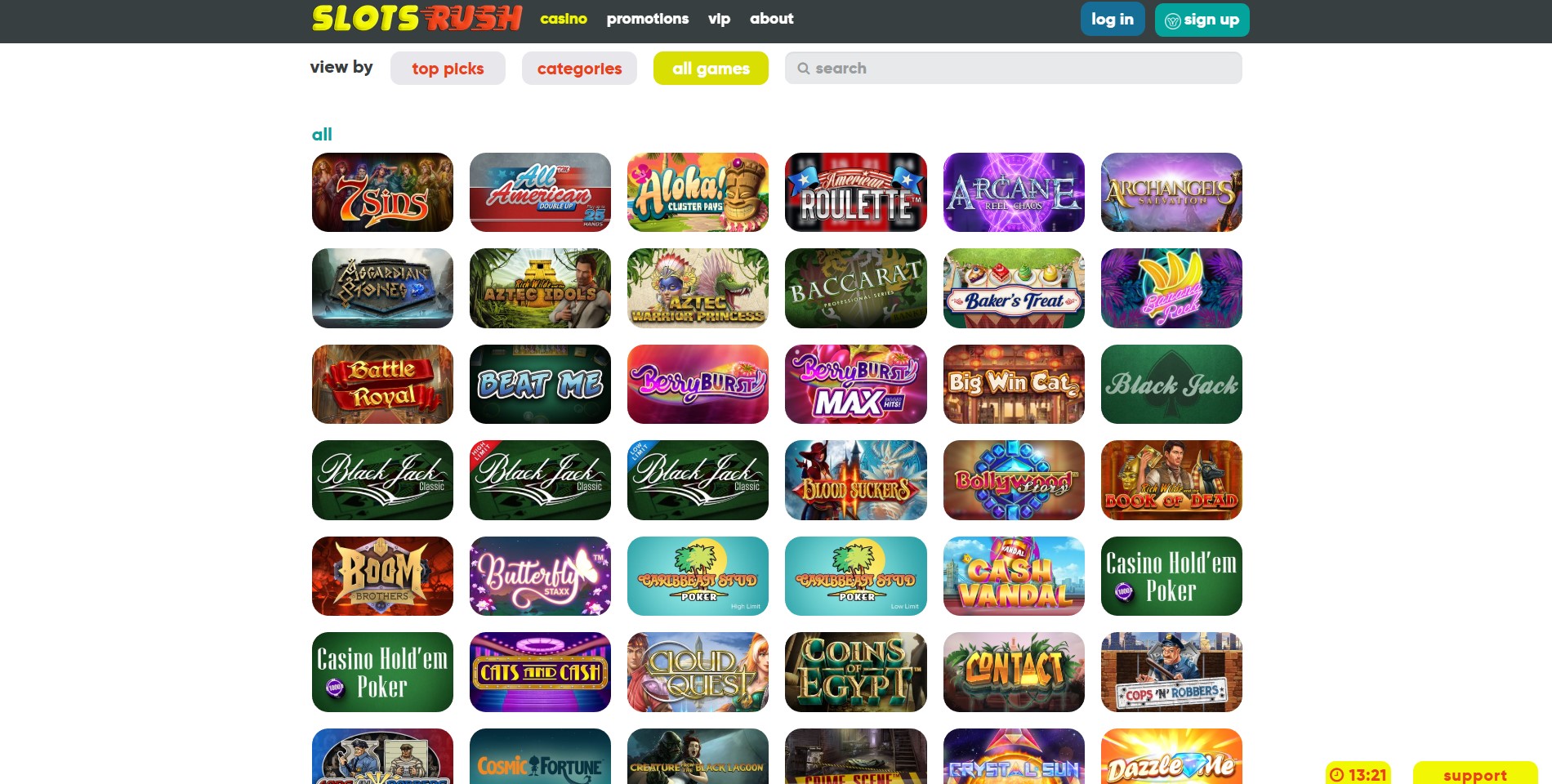 Slotsrush Casino Review - Safe or Scam?