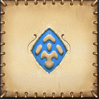 The One Armed Bandit blue winning symbol