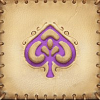The One Armed Bandit purple winning symbol