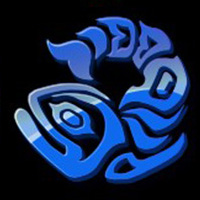 Aurora Wilds blue winning symbol