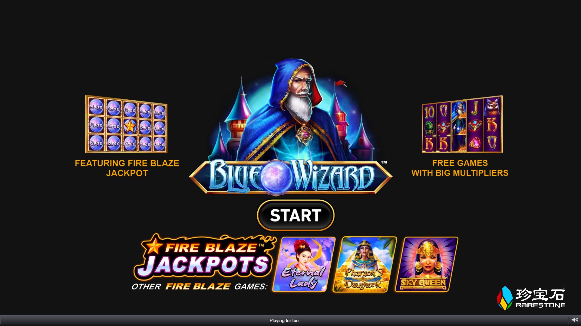 Blue Wizard Slot Free Demo Play or for Real Money - Correct Casinos