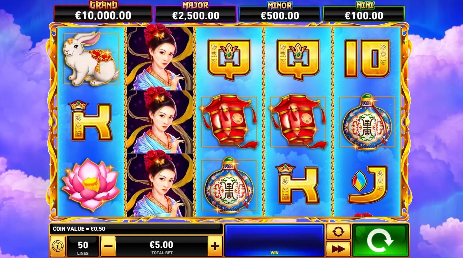 The Eternal Lady slot appeared in the online casino