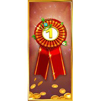 Golden Leprechaun Megaways 1 badge winning symbol