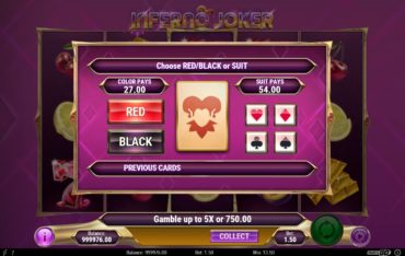 Inferno Joker Gamble Feature