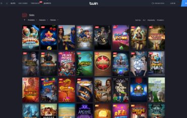 Twin Casino-games selection