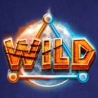 Wolf Moon Rising wild winning symbol
