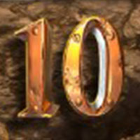 Gemmed 10 winning symbol