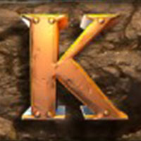 Gemmed K winning symbol