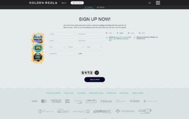 Golden Reels-sign up