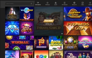Miami Jackpots-games selection