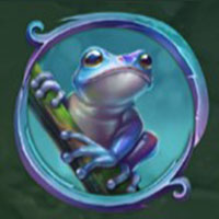 Rainforest Magic frog winning symbol