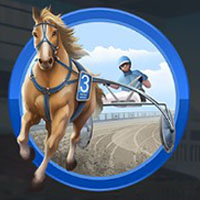 Racing Lovers blue rider winning symbol