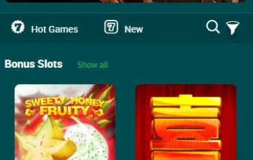 22Bet Casino-mobile