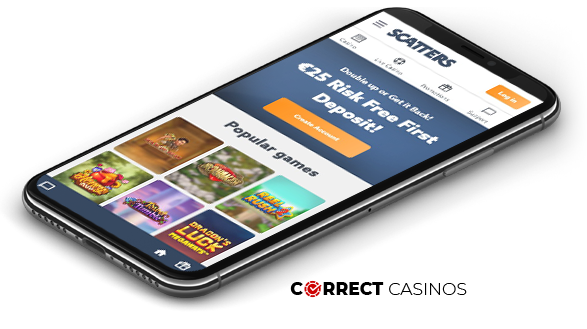 Scatters mobile casino
