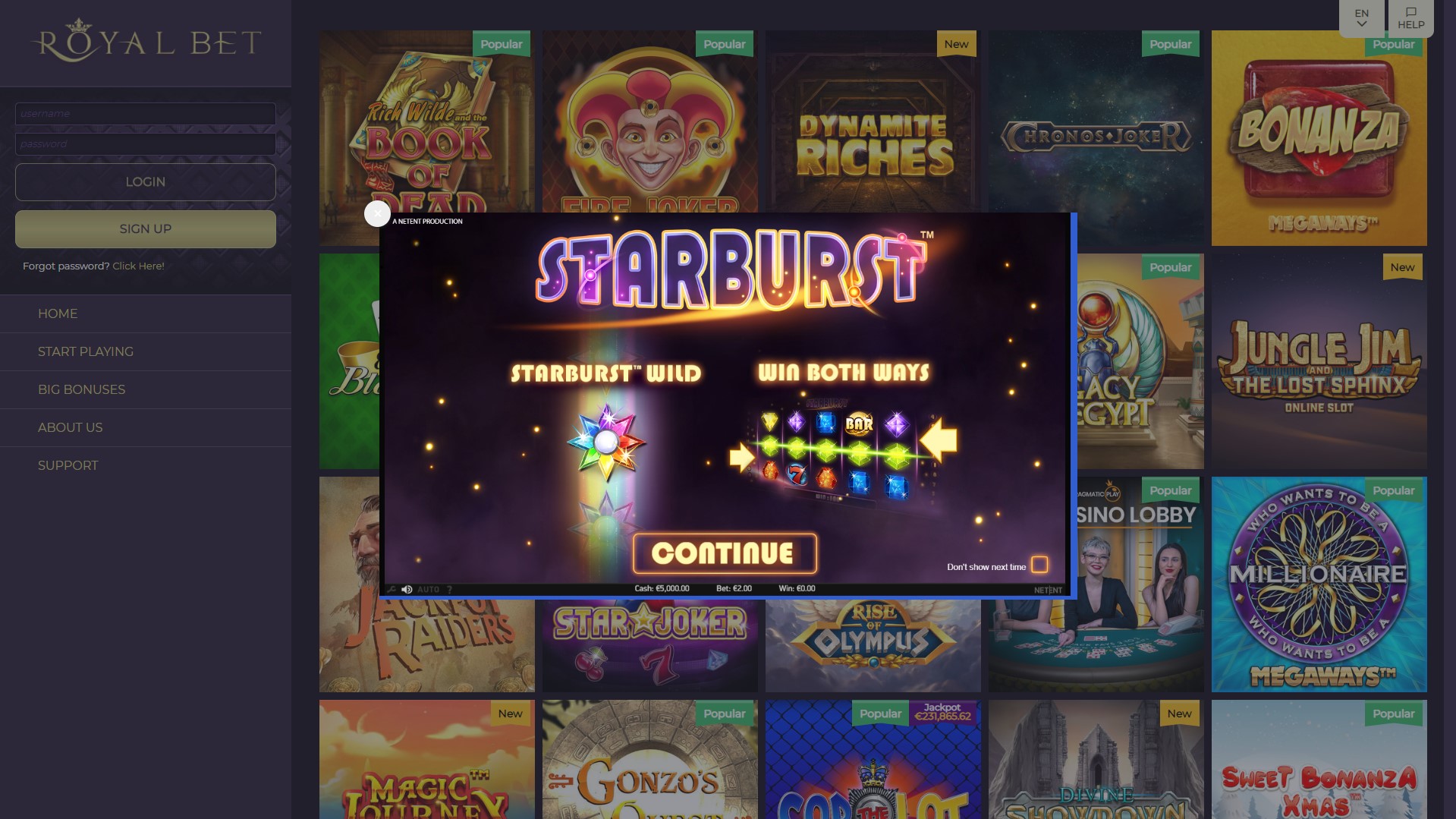 Royalbet free credit Royalbet free credit