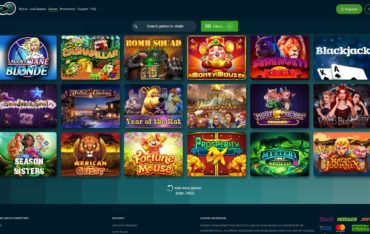 Zenbetting- games selection