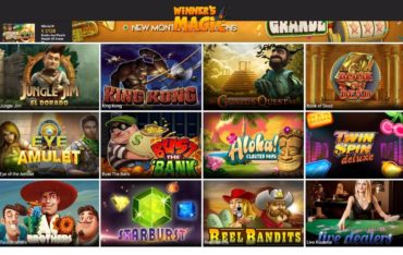 Games at Winnersmagic Casino