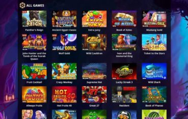 Games at Riobet Casino