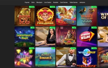 Games at SwiftCasino