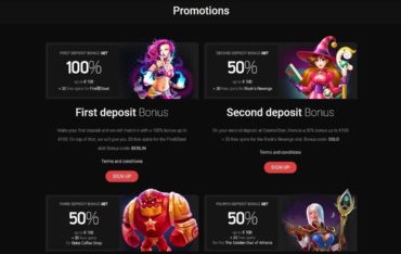 Promotions at Casinochan
