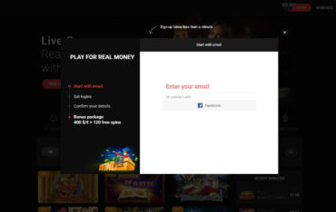 Registration at Casinochan