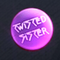 Twisted Sister Badge Symbol