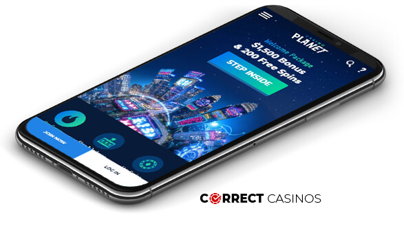 Casino Planet - Mobile Version