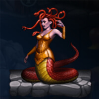 Fortress Charge Snake Woman Symbol