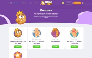 Promotions at Cookie Casino