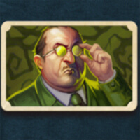 Riddle Reels a Case of Riches Man Symbol
