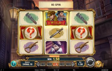Riddle Reels a Case of Riches Respin Feature
