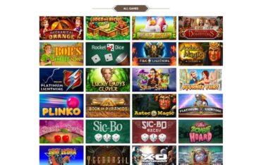 Games at Fortunetowin Casino