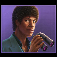 Hotline 2 Man With Binoculars Symbol
