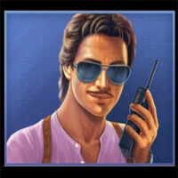 Hotline 2 Man With Radio Station Symbol