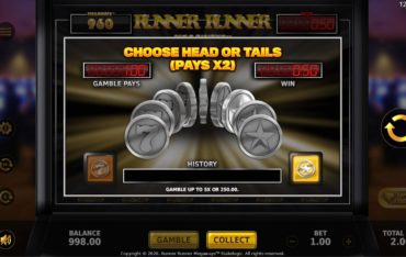 Runner Runner Megaways Gamble Feature
