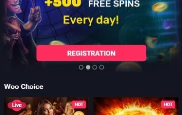Woo Casino - Mobile Version