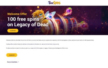 Beespins Casino - Welcome Bonuses
