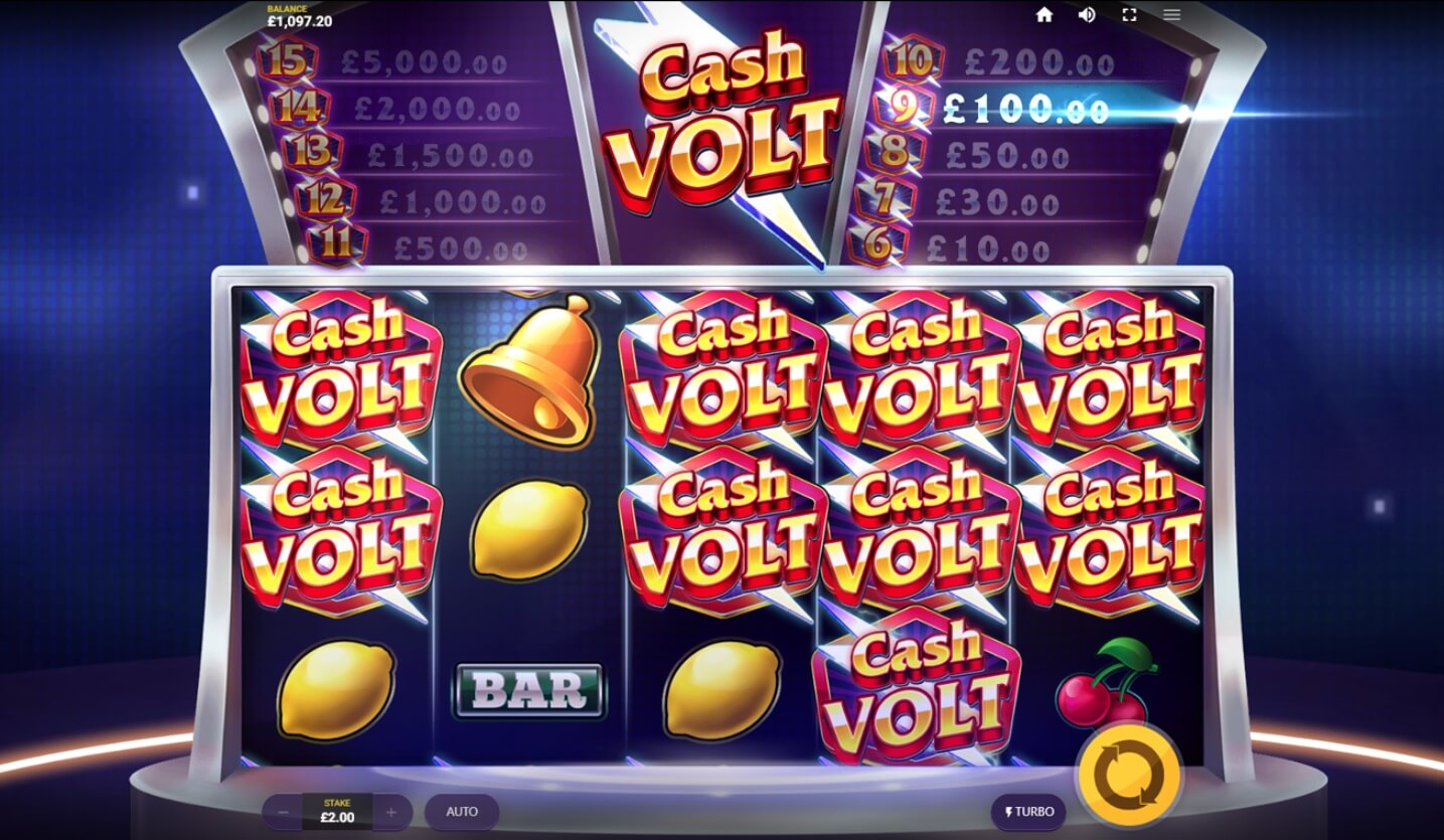 Cash Volt Slot Free Demo Play or for Real Money - Correct Casinos