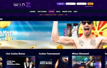 Promotions at Winzz Casino