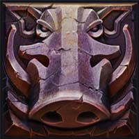 African Legends Pig Symbol