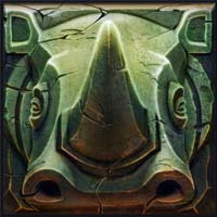 African Legends Rhino Symbol